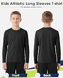 DRONIRING Boys and Girls UPF 50+ Athletic – Quick dry lightweight polyester material
