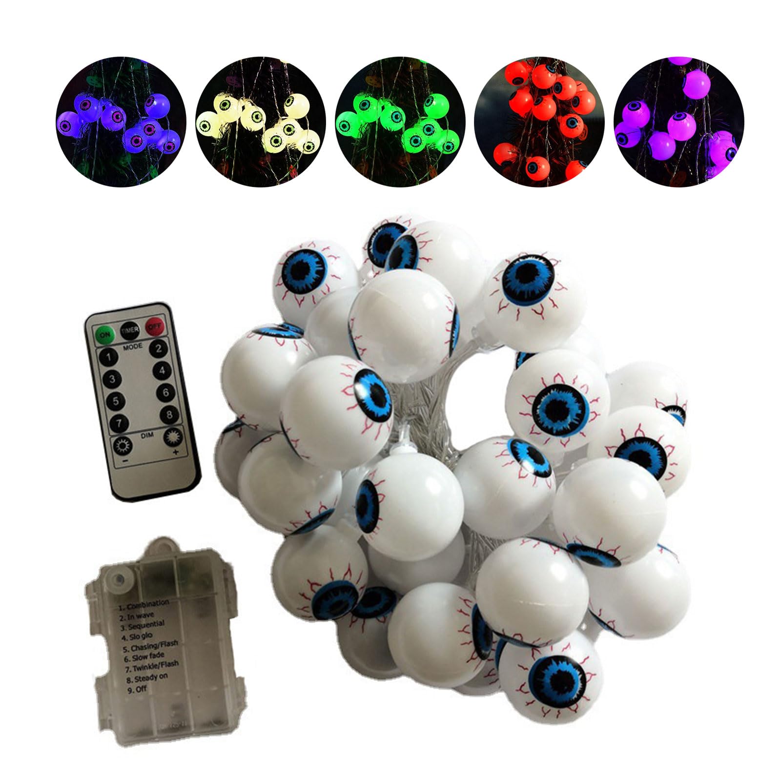 2 Lampade a Sospensione Solari da Esterno con Pannello Solare. Luci 30LED impermeabili IP44 con