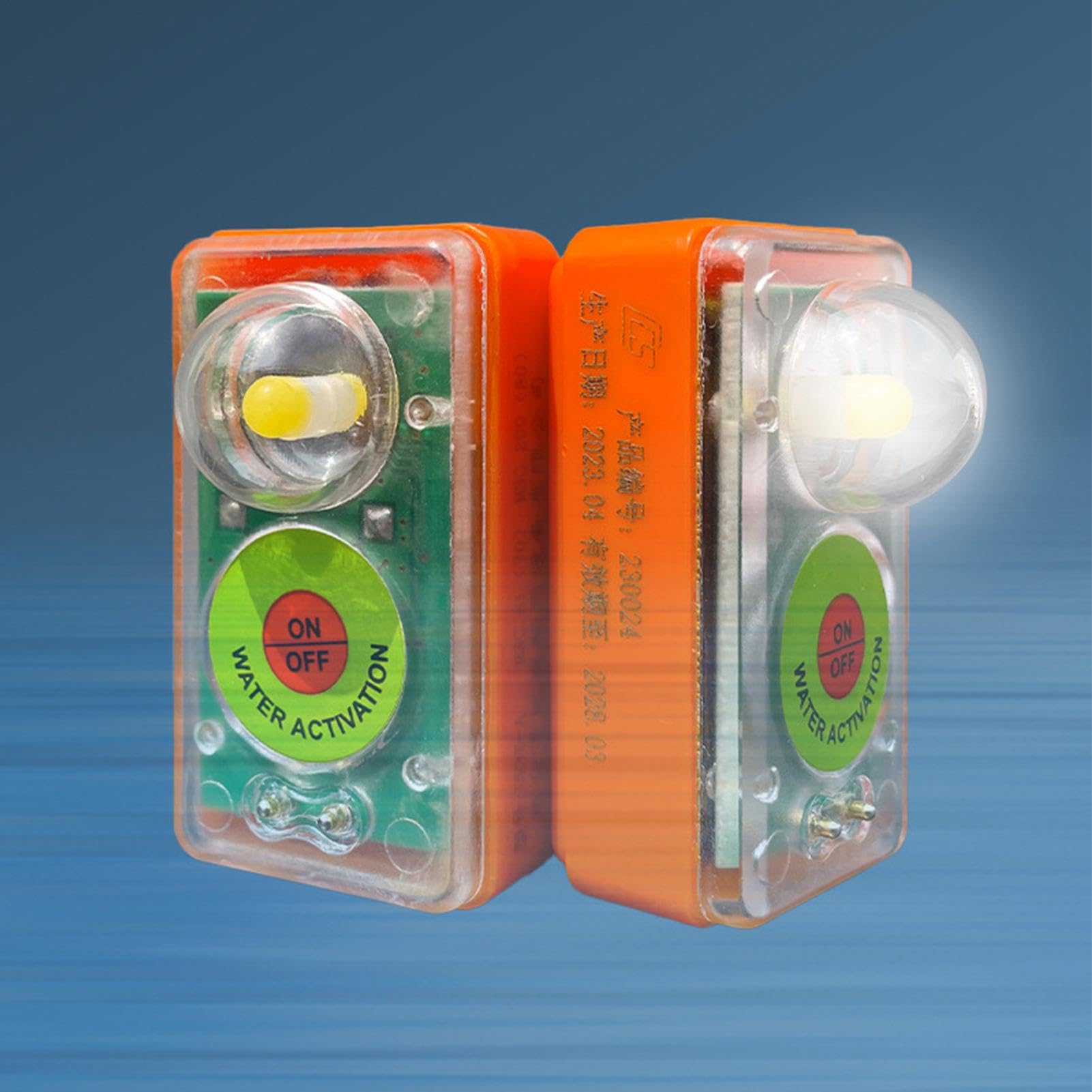 Giubbotto di salvataggio luce stroboscopica, luce attivata dall'acqua,Luci stroboscopiche a LED di salumi | Attrezzatura in barca, illuminazione per barche, per la protezione della sicurezza