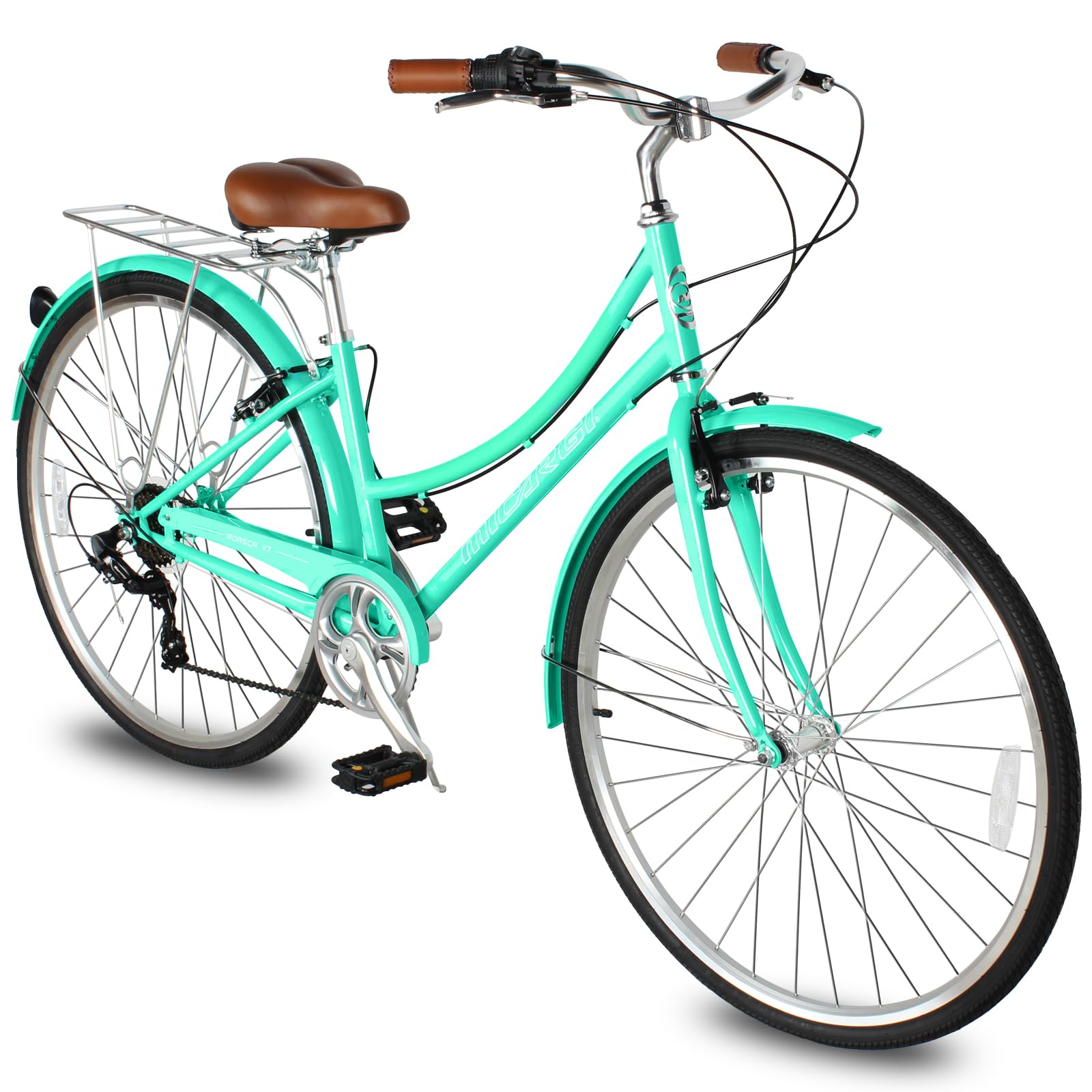 Gravity Swift X4 8 Speed Adventure Hybrid Flat Bar Road Bike (Black, 22