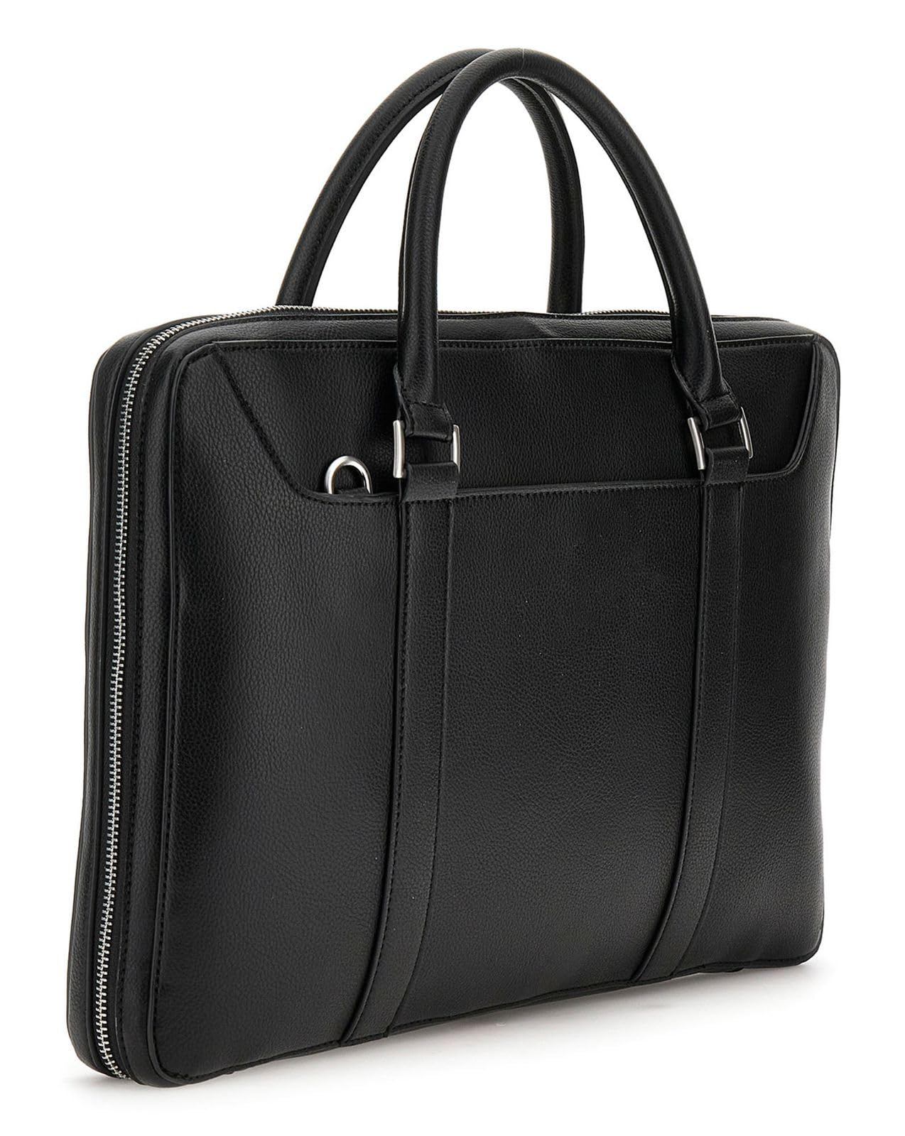 GUESS Parma Document Case W Handles, Hand Bag para Hombre, Talla única