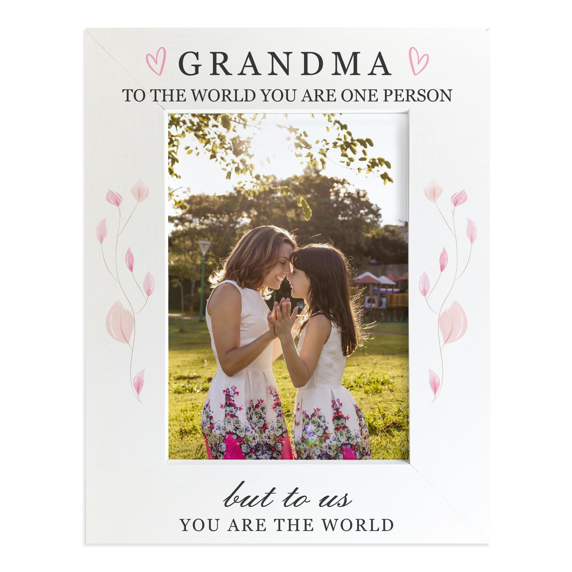 RED OCEAN Grandma Gift For Birthday Christmas Thank You Grandma Gifts Grandma Photo Frame From Granddaughter Grandson Keepsake