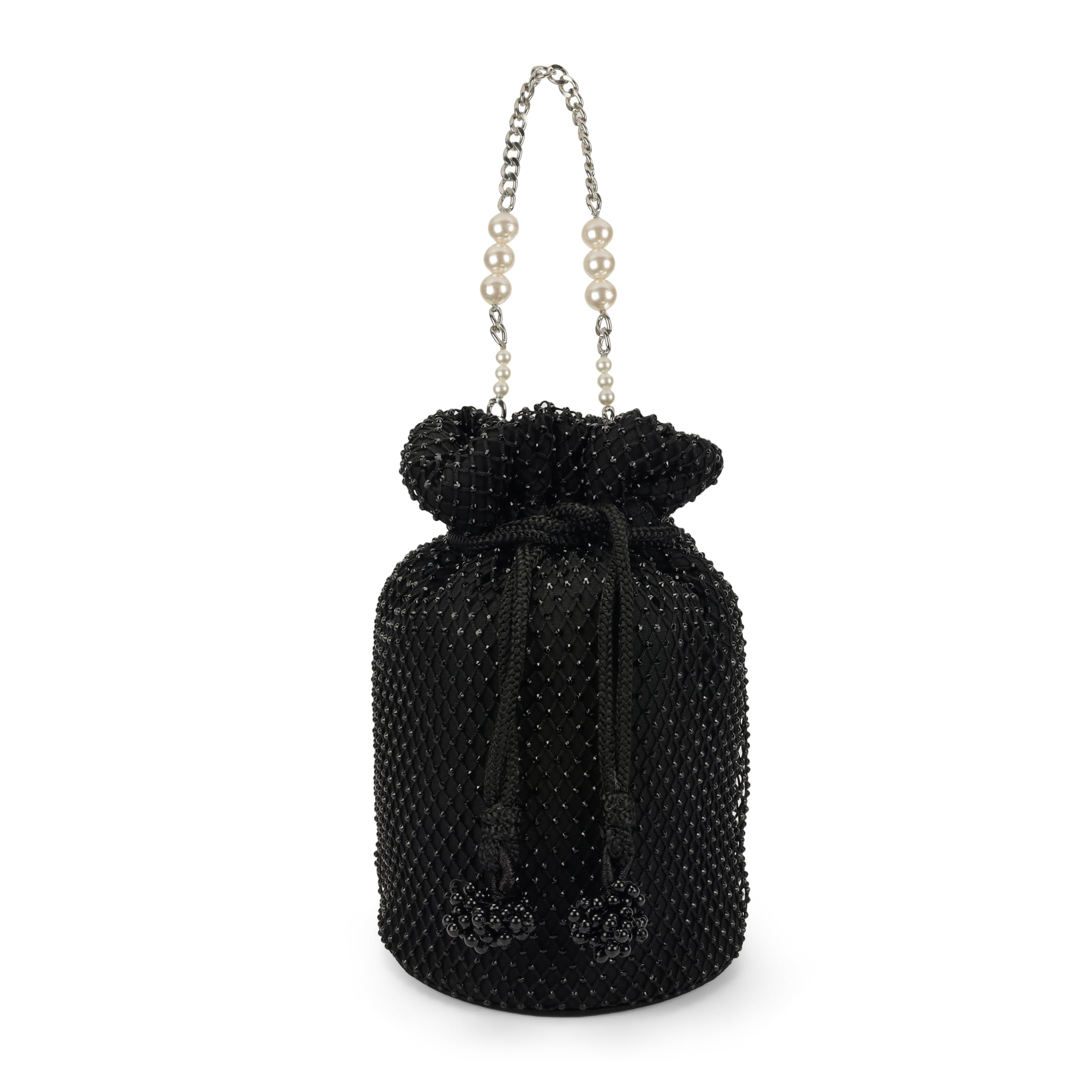 Women EthnicWedding Fabric Soft Body No Closure closure Embellished Clutch Bags-image-10