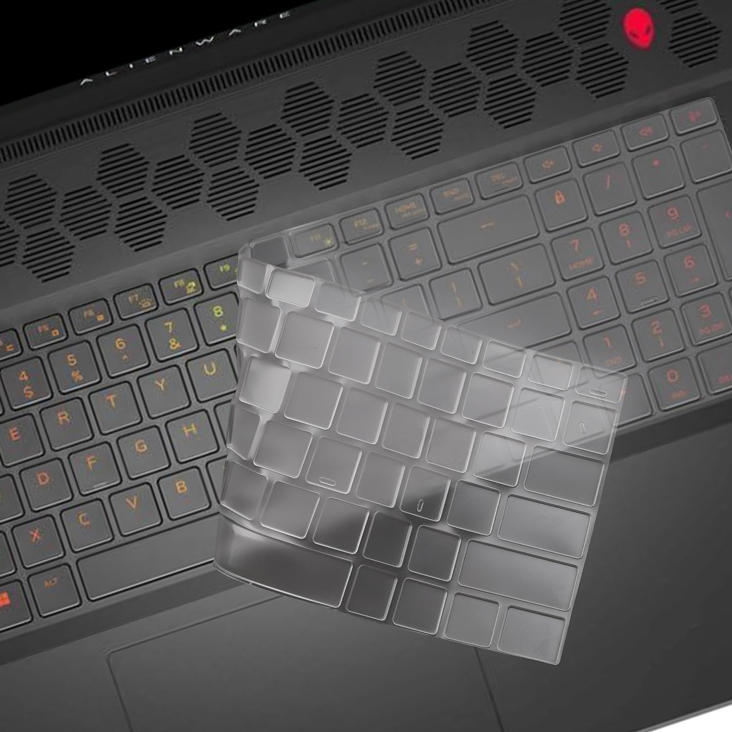 Keyboard Cover For 2024 Dell Alienware M18 R2/R1 Gaming Laptop - Silicone Skin Protector