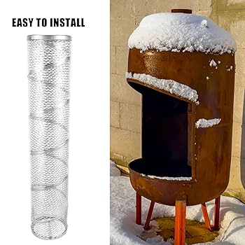 黒 ストーブ 円筒形 メッシュガード付き ダイヤル式 黒 ストーブ 筒形