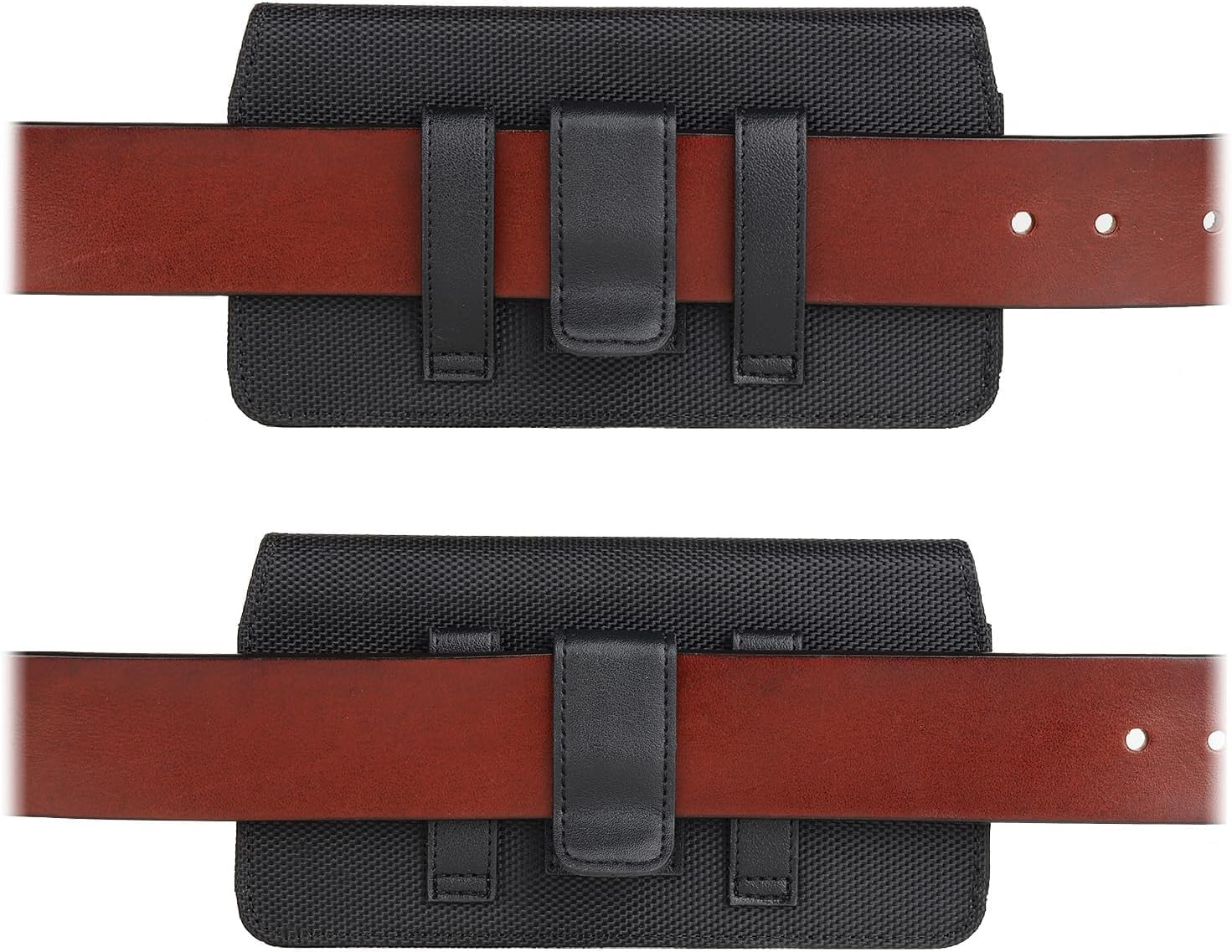 Phone Holster for Samsung Galaxy S25 FE S23 FE S21 FE S20 FE S25+ S24 Plus S23+ S22 Plus A15 A25 A35 A55 Google Pixel 9a 10 9 iPhone 15 Pro Max 16 Plus Phone Case with Belt Clip Loop Pouch Holder (L) - Image 6