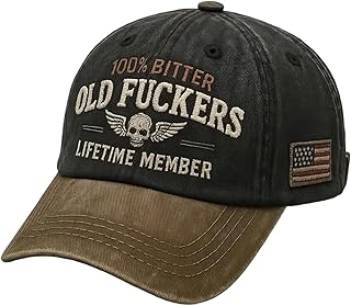 Vintage Washed Baseball Caps Distressed Old Club Lifetime Member Dad Hat Adjustable Trucker Hats Headwear for Men Women