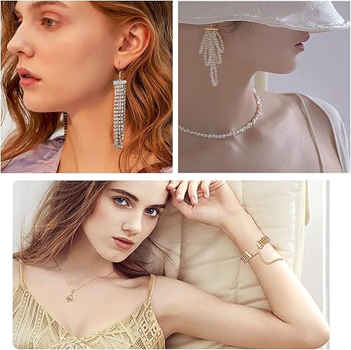 Miniatura 4 de PH PandaHall 480 cierres de extremo deslizante, tubos de cuentas de 4 colores, tapas de extremo deslizante, barra de extremo de tubo deslizante para