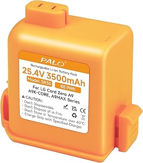 3500mAh Battery Replacement for LG Cordzero A9 Cordless Stick Vacuum Cleaner, Compatible with LG A9, A9 Plus, A9K-CORE, A9MAX, A9T-Ultra, A9S, A9K PRO, A9N, A9M, A9MULTI, A958, A958SA