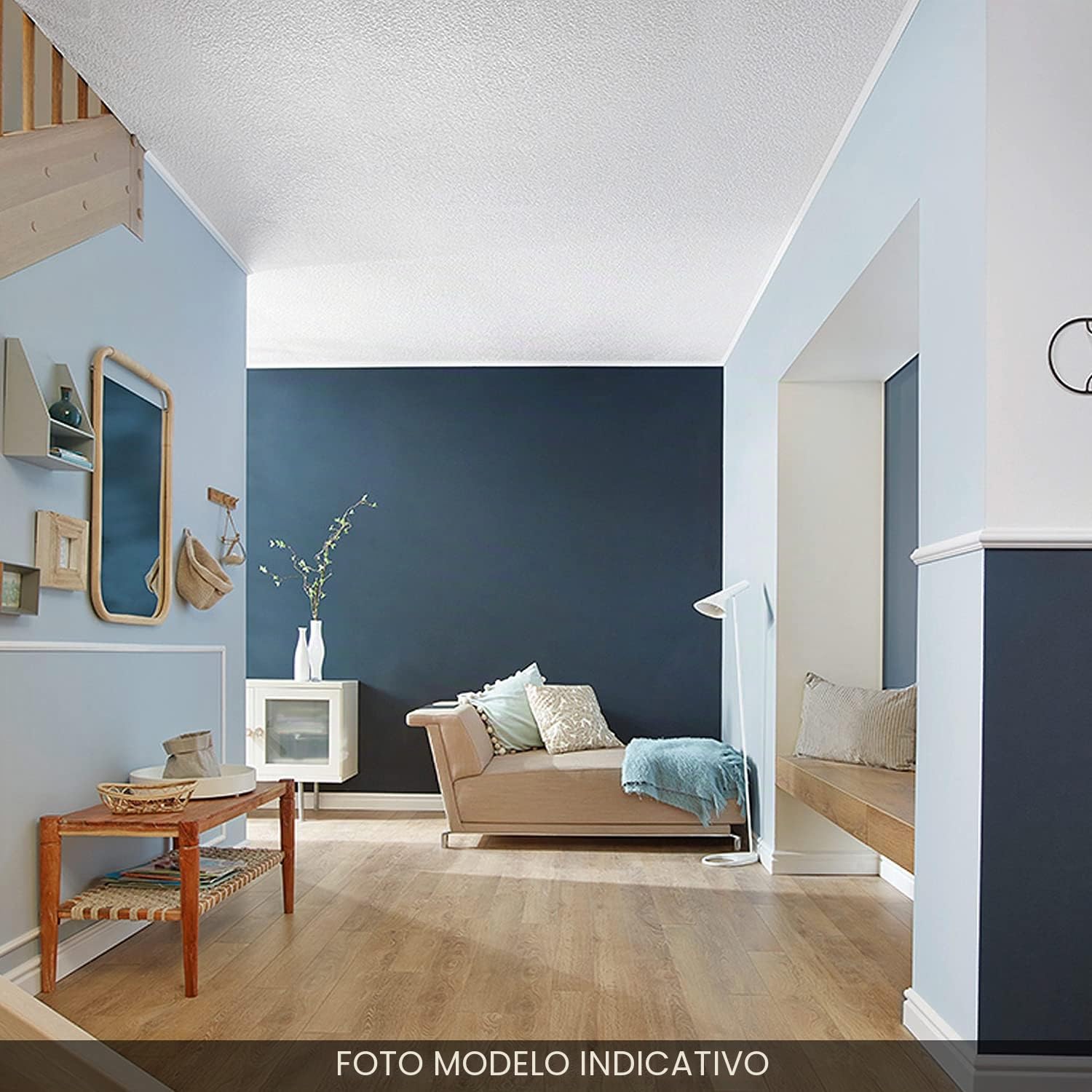 Panel decorativo de poliestireno para techo y pared, efecto 3D, aislamiento térmico, espesor 9 mm, 50 x 50 cm, paquete de 10 m2 (40 paneles), pegamento para paneles de poliestireno incluido (B008)