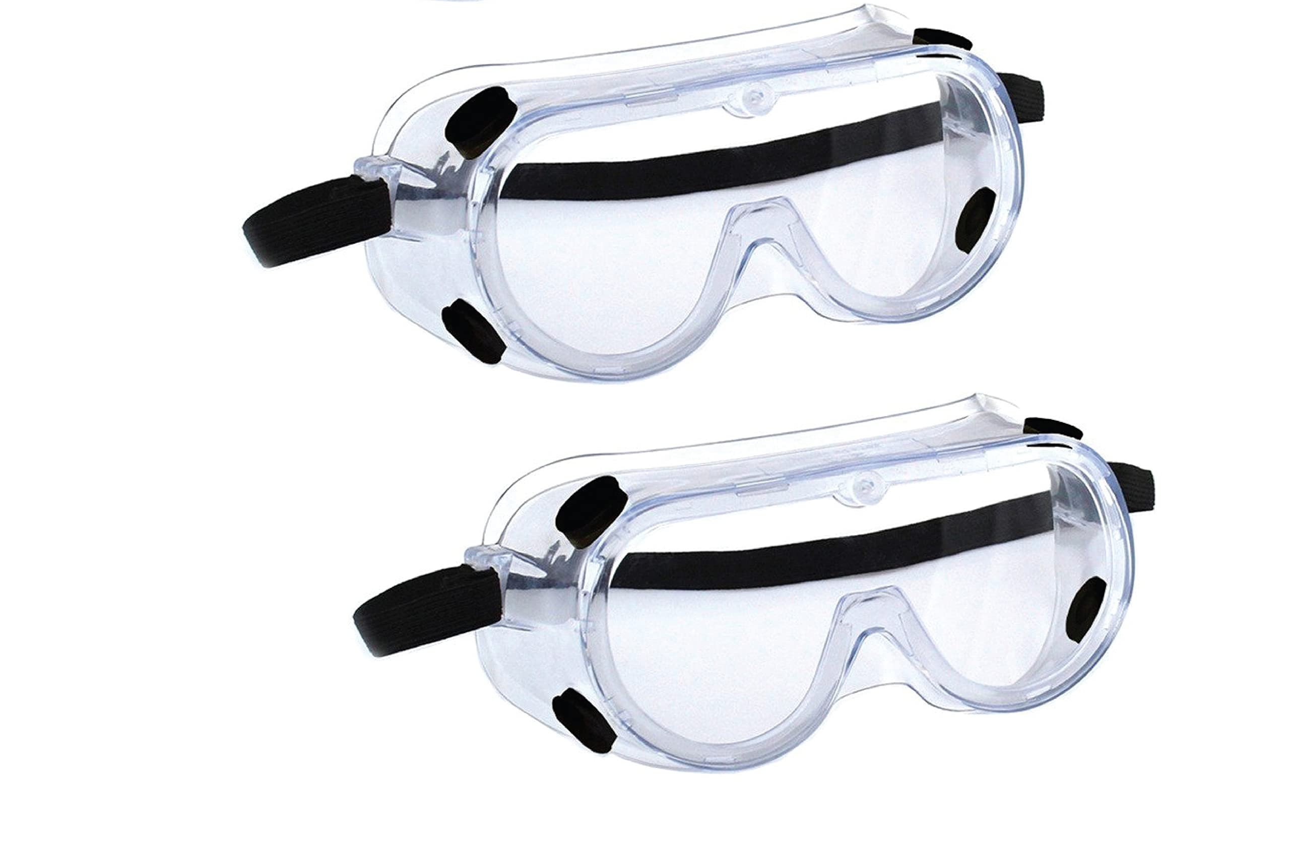 Robustt Safety Goggles (Pack of 2, Transparent) for Chemical Protection with an Adjustable Strap and Minimum Lens Fogging (B0BGP8QMBW) Amazon Price History, Amazon Price Tracker