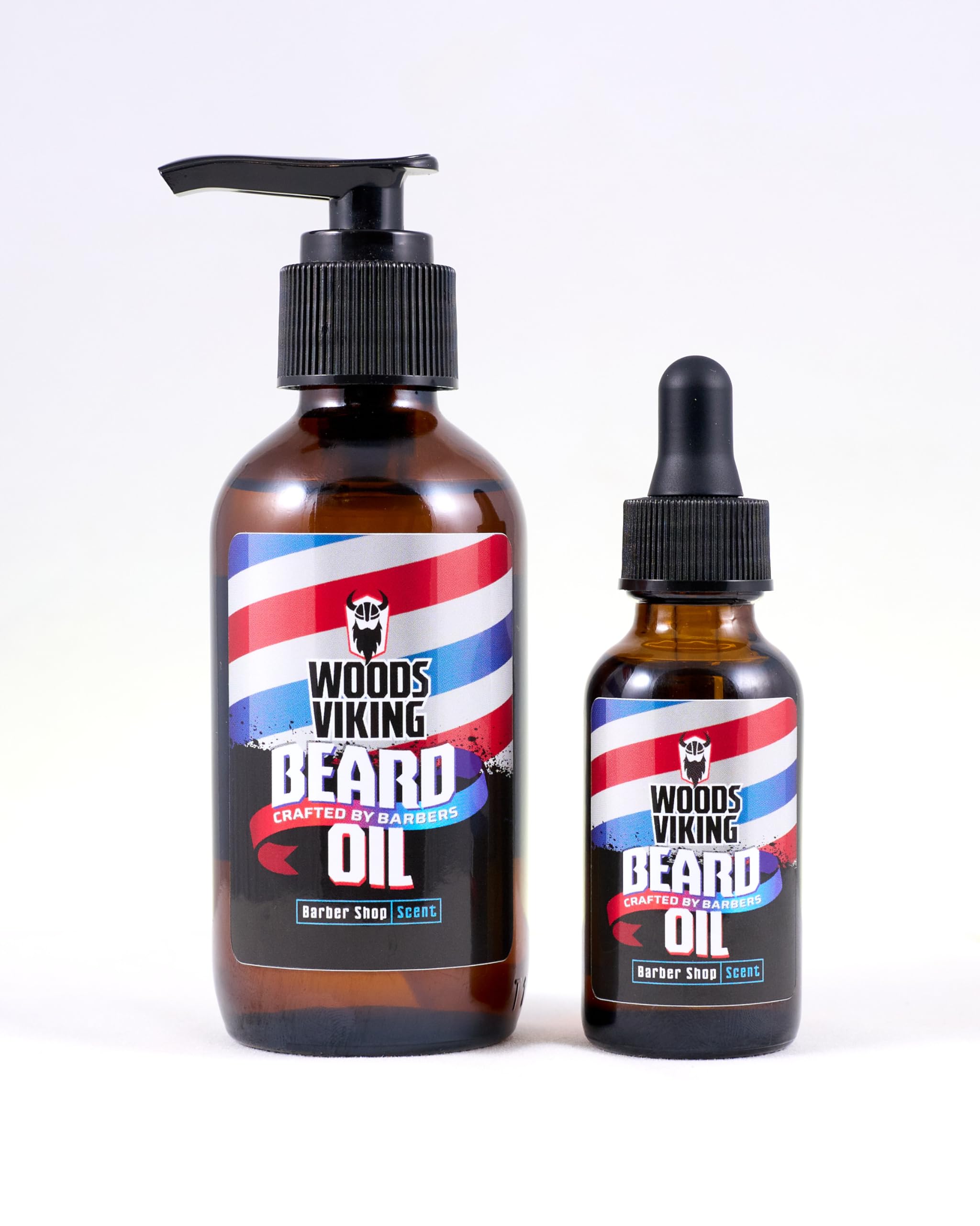 Woodsviking Beard Oil (Barbershop Scent, 1 oz.)