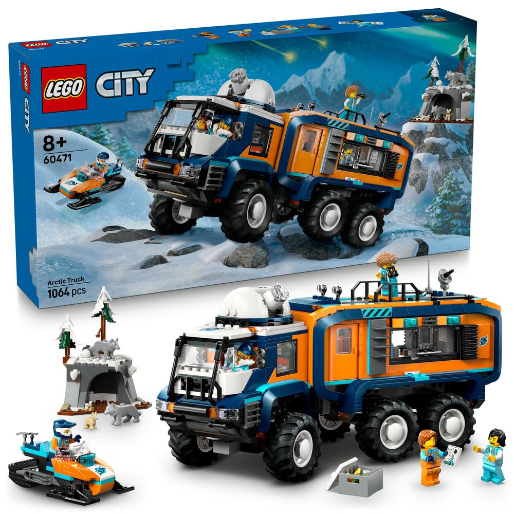 Amazon.co.jp: レゴ(LEGO) シティ 北極探検移動ラボ おもちゃ 玩具