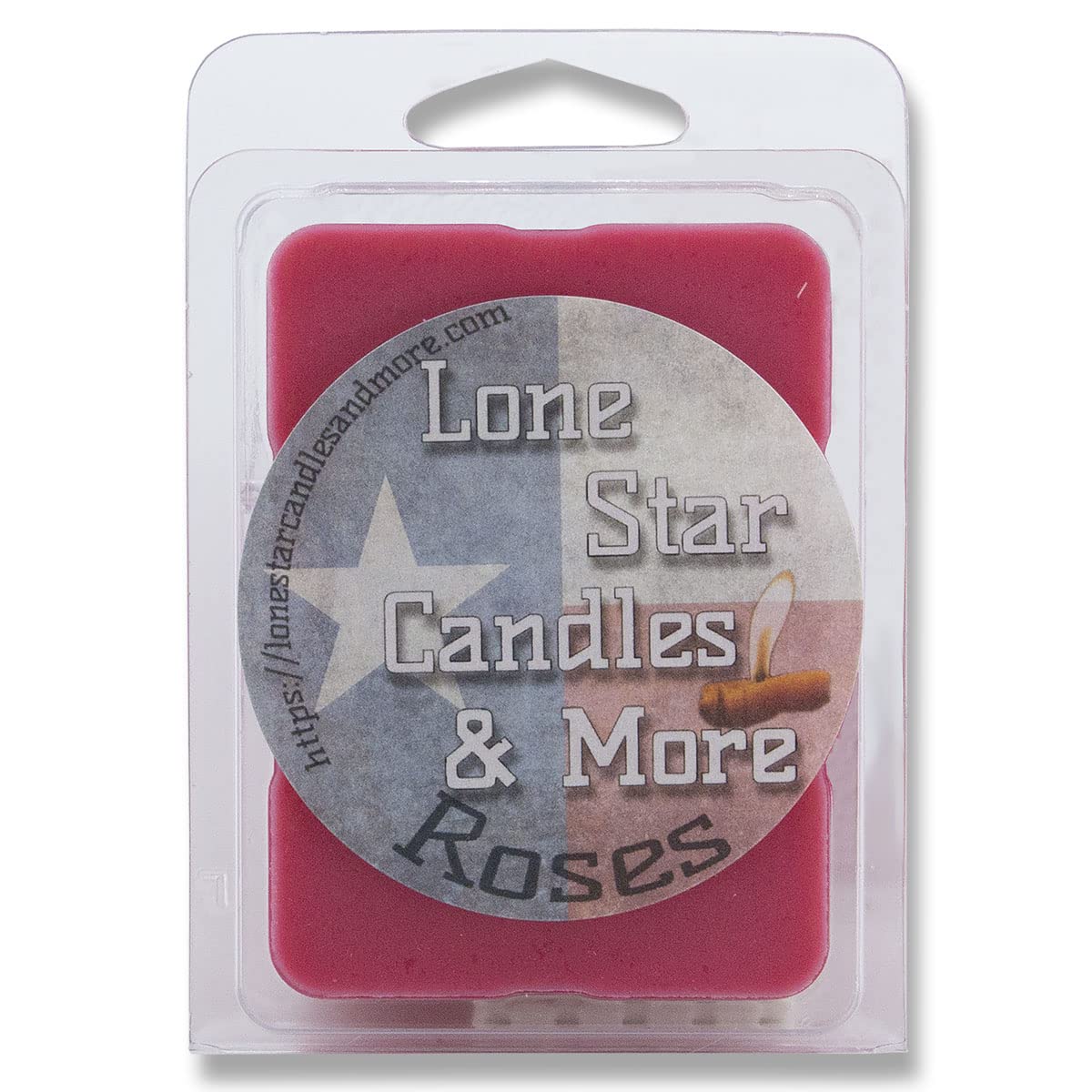 Rose Scented, Lone Star Candles & More's Premium Hand Poured Soy Wax Melts, The