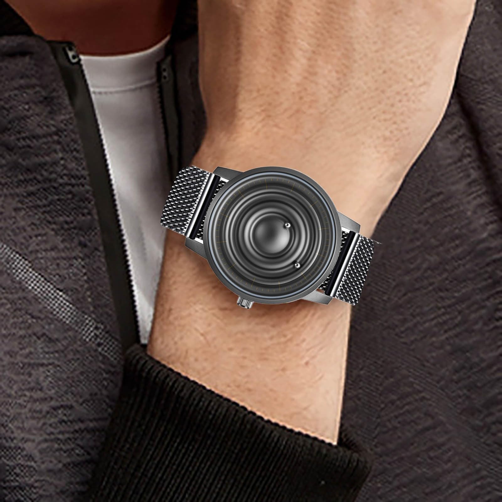 Orologi da uomo Tech Watch design unisex tendenza galleggiante