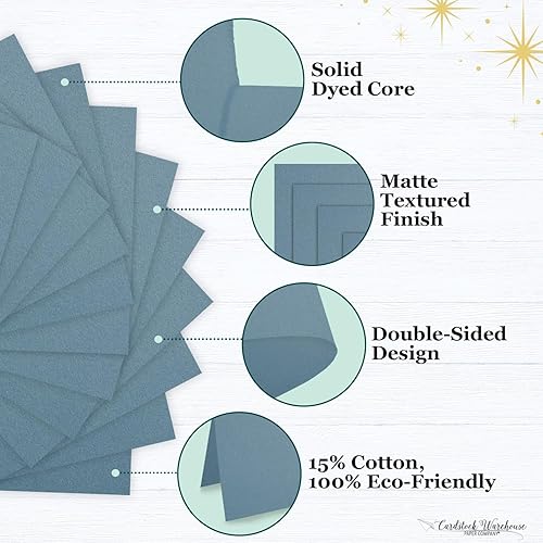 Miniatura 3 de Cardstock Warehouse Materica - Papel de cartulina mate de primera calidad de 12 x 12 pulgadas, 92 libras, 250 GSM, 15 puntos, 25 hojas