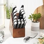 HENCKELS Premium Quality 20-Piece Statement Knife Set with Block, Razor-Sharp, German Engineered Knife Informed by Over 100 Years of Masterful Knife Making, Lightweight and Strong, Dishwasher Safe | Informed by 100+ Years of Mastery. Effortless Cutti