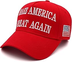 Trump 2024 Mütze 45-47 MAGA Hat Make America Great Again Donald Trump Stickerei, Slogan mit USA-Flagge, verstellbare Baseballkappe