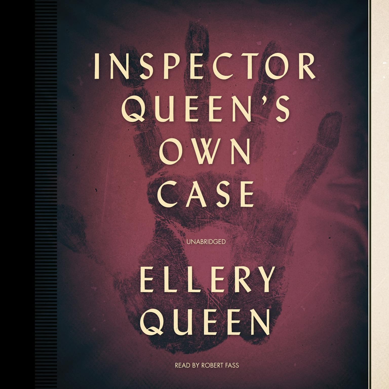 Cover art for Inspector Queen's Own Case