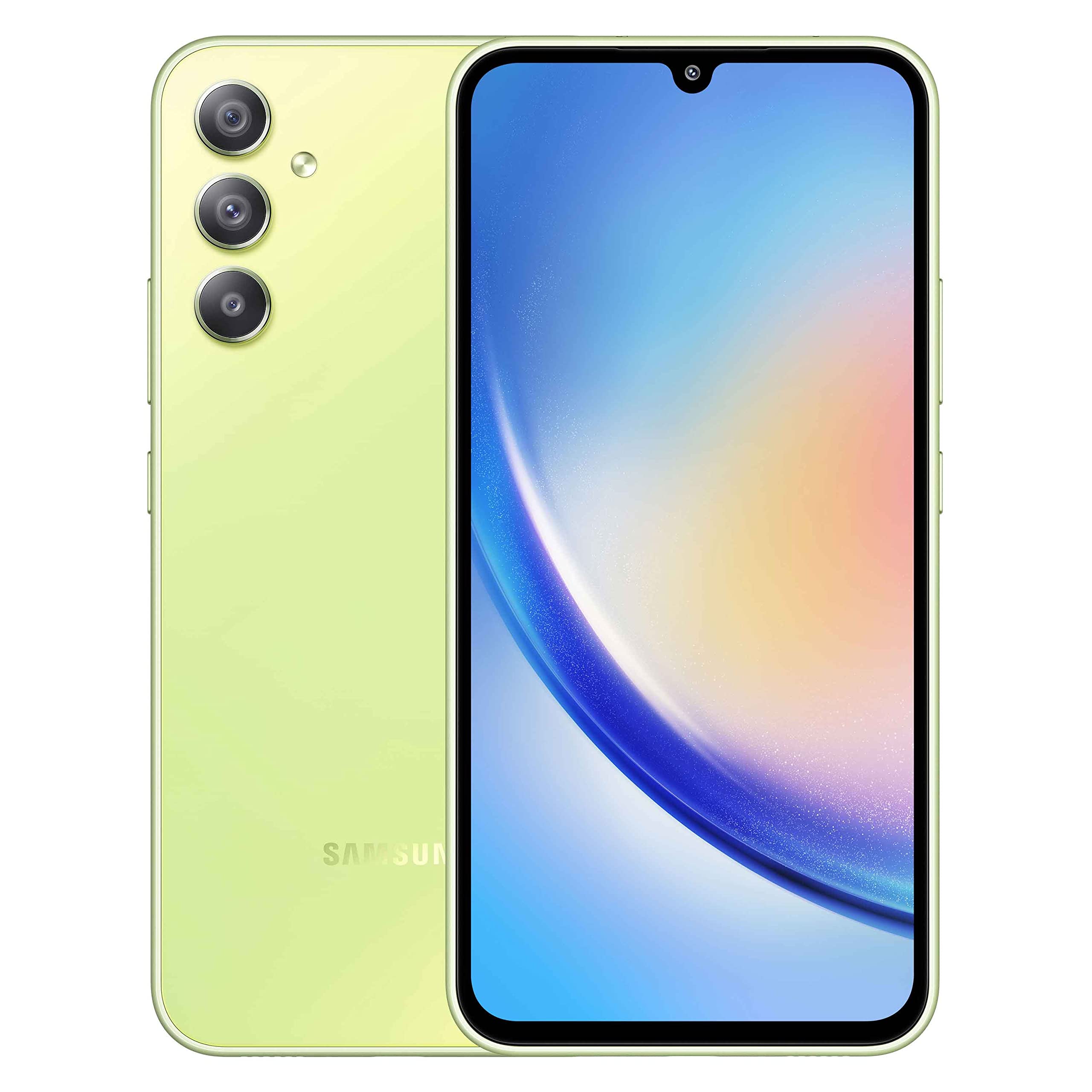 Galaxy A34 5G (Awesome Lime, 6GB, 128GB Storage) | 48 MP No Shake Cam (OIS) | IP67 | Gorilla Glass 5 | Voice Focus | Travel Adapter to be Purchased Separately