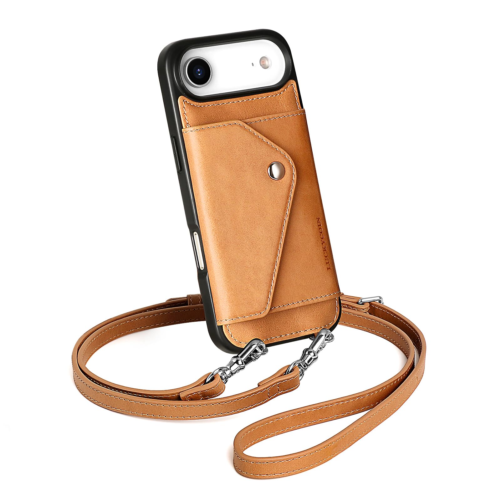 urbanbobby wood leather strap iPhoneケース UB iPhone case (OAK) - URBAN BOBBY