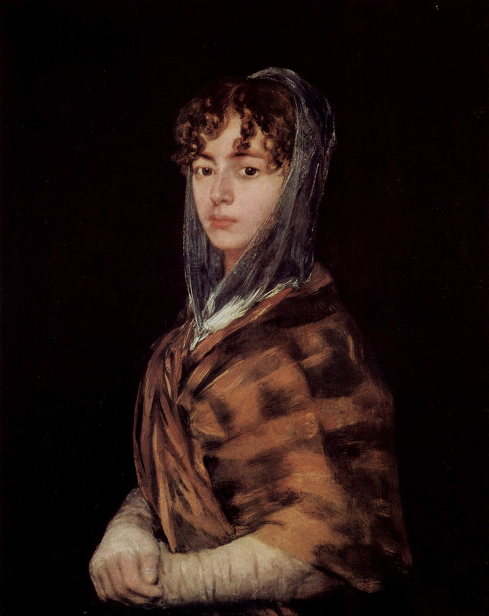 Portrait of a Female Friend de Goya impression d'art de qualité archive