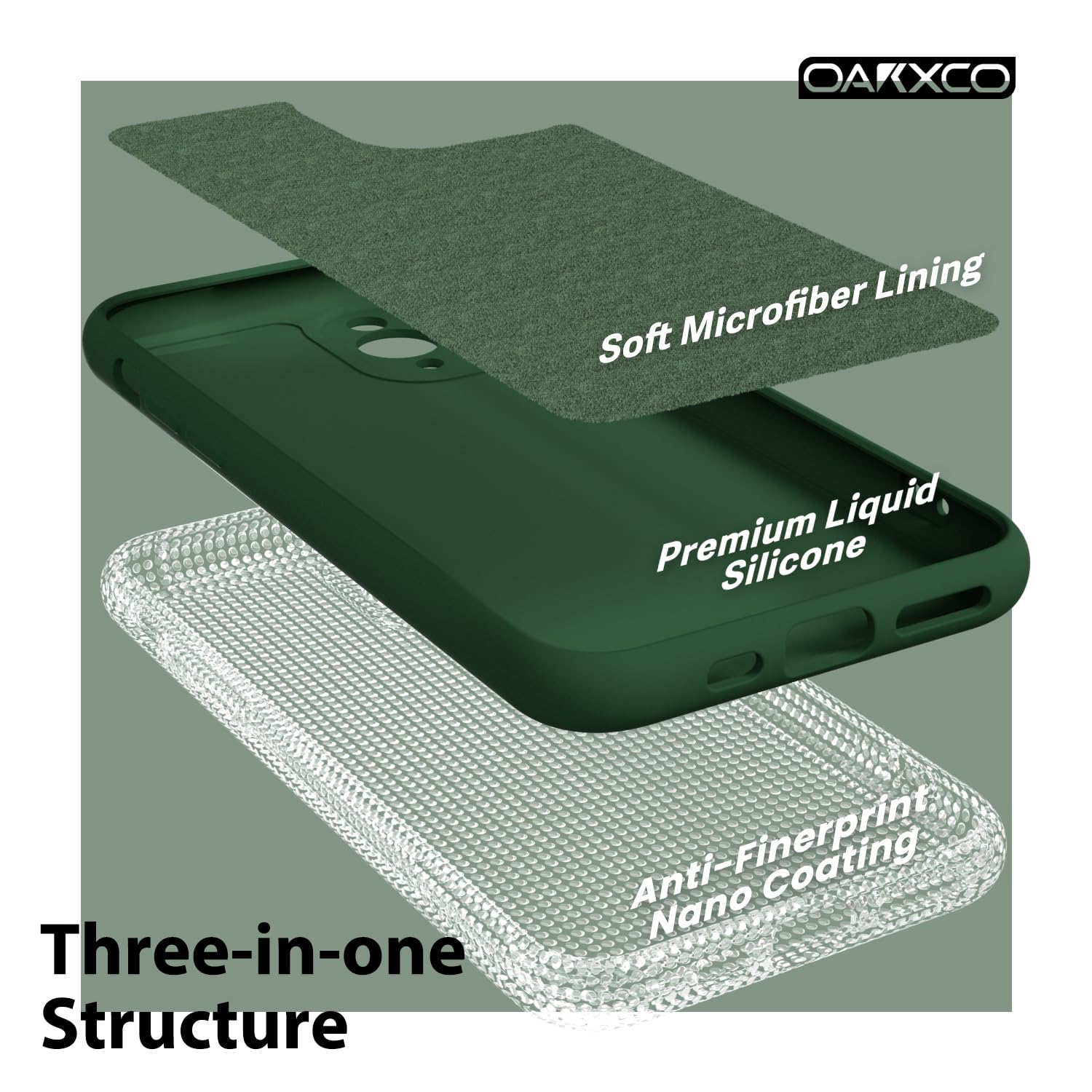oakxco for iPhone 17 Pro Max Phone Case Liquid Silicone, Cute Thin Slim Grip Soft Rubber Gel for Women Men, Smooth Matte TPU Plain Solid Color Girly Simple Case with Camera Cover, Light Pink — view 1885