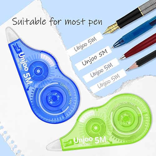Miniatura 3 de Cinta correctora blanca, aplicador fácil de usar para correcciones instantáneas escritura incorrecta en cualquier momento, para escuela, oficina