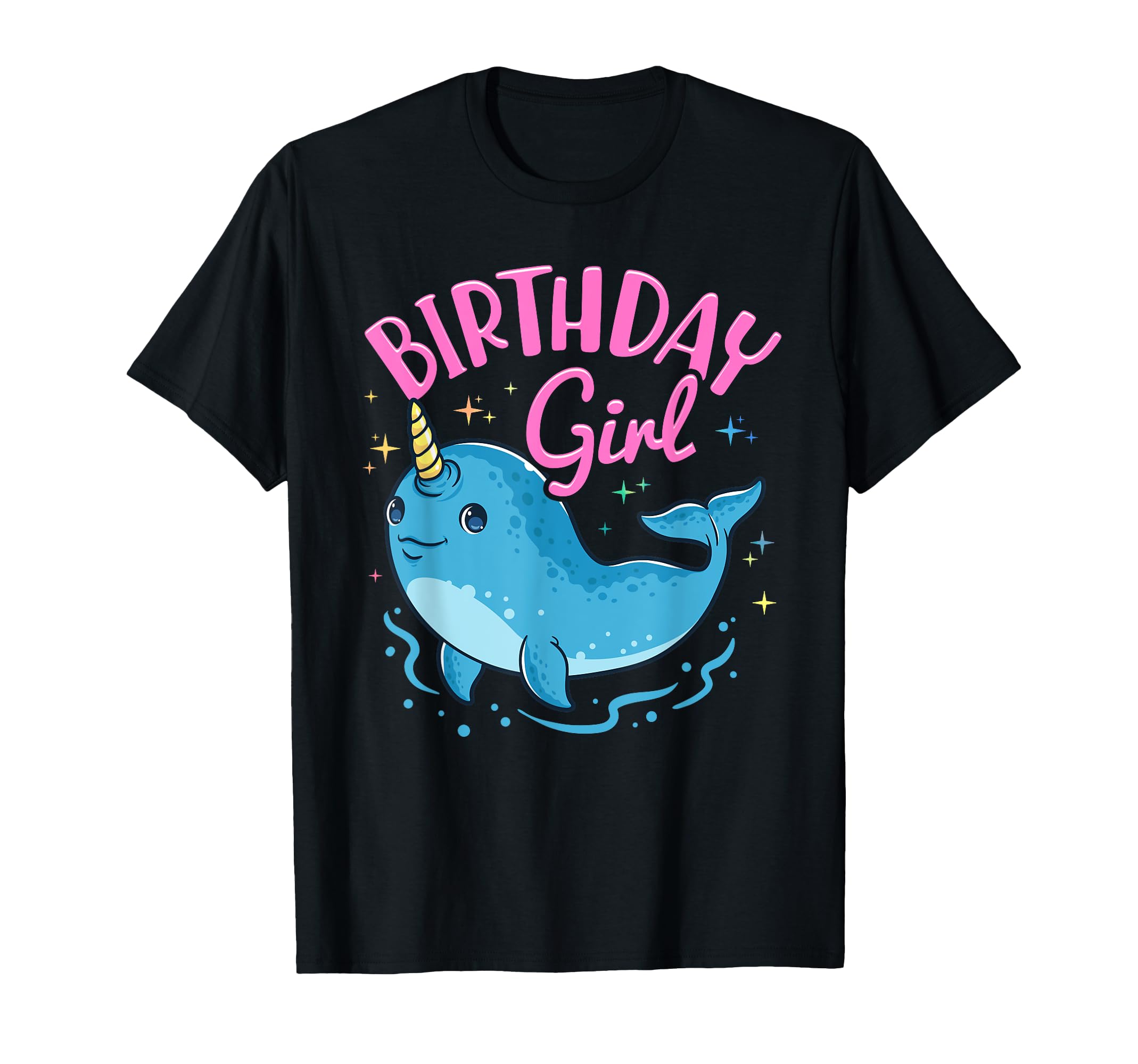 Narwhal Birthday Child Cute Party Costume Gift T-Shirt