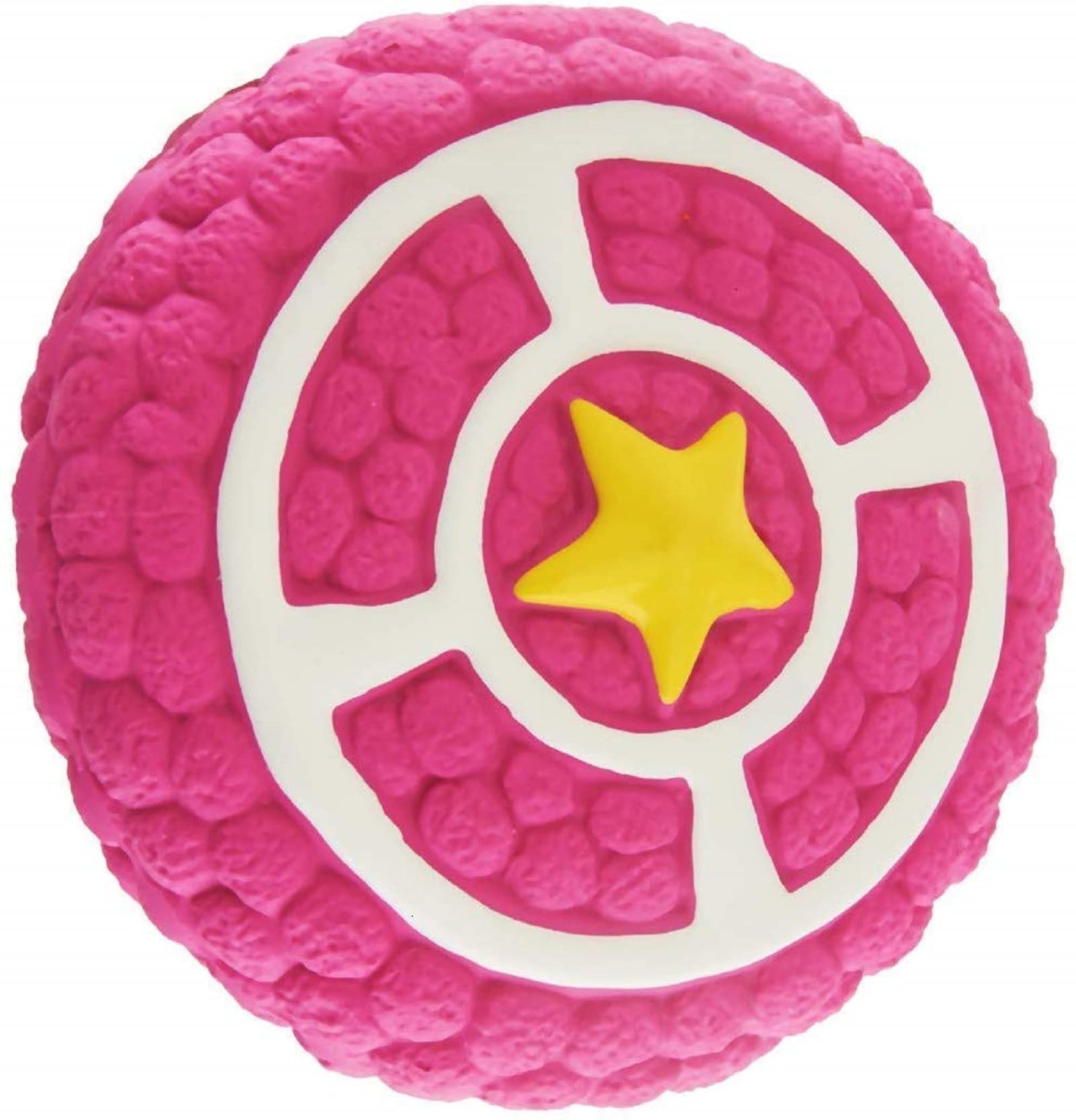 emily pets Dog Toy Non-Toxic Soft Latex Interactive Training Fetch and Play Squeaky Pie Bouncing and Floating Chew Toy for Puppies and Dogs (B0BDV4MCLG) Amazon Price History, Amazon Price Tracker