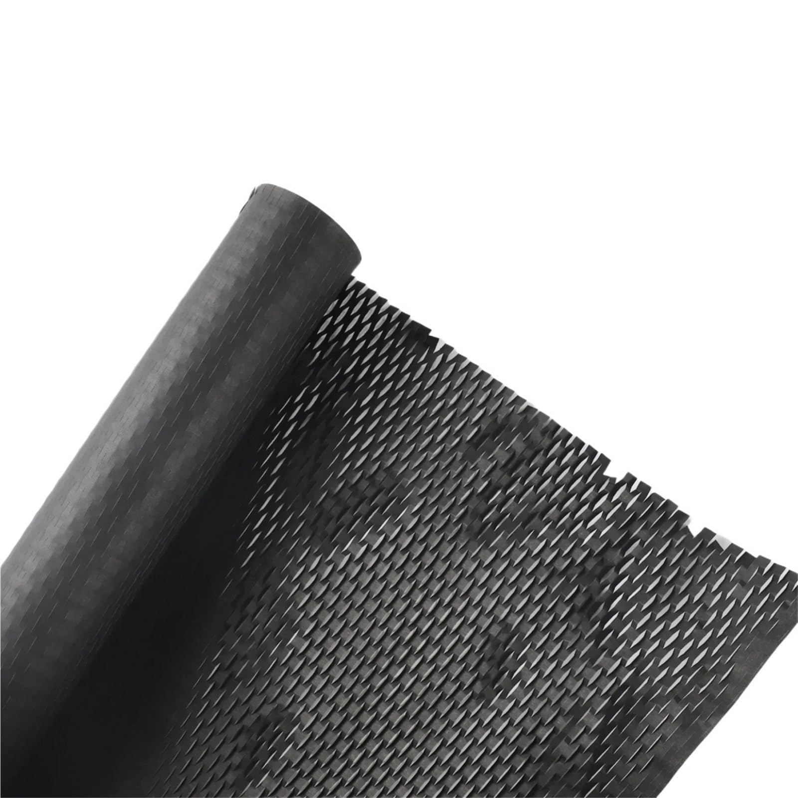 Ppqiru One Color Honeycomb Paper, Packaging Transportation, Gifts, Buffer Collision, Green Environmental Protection For Cushioning(50Cmx20m Black)