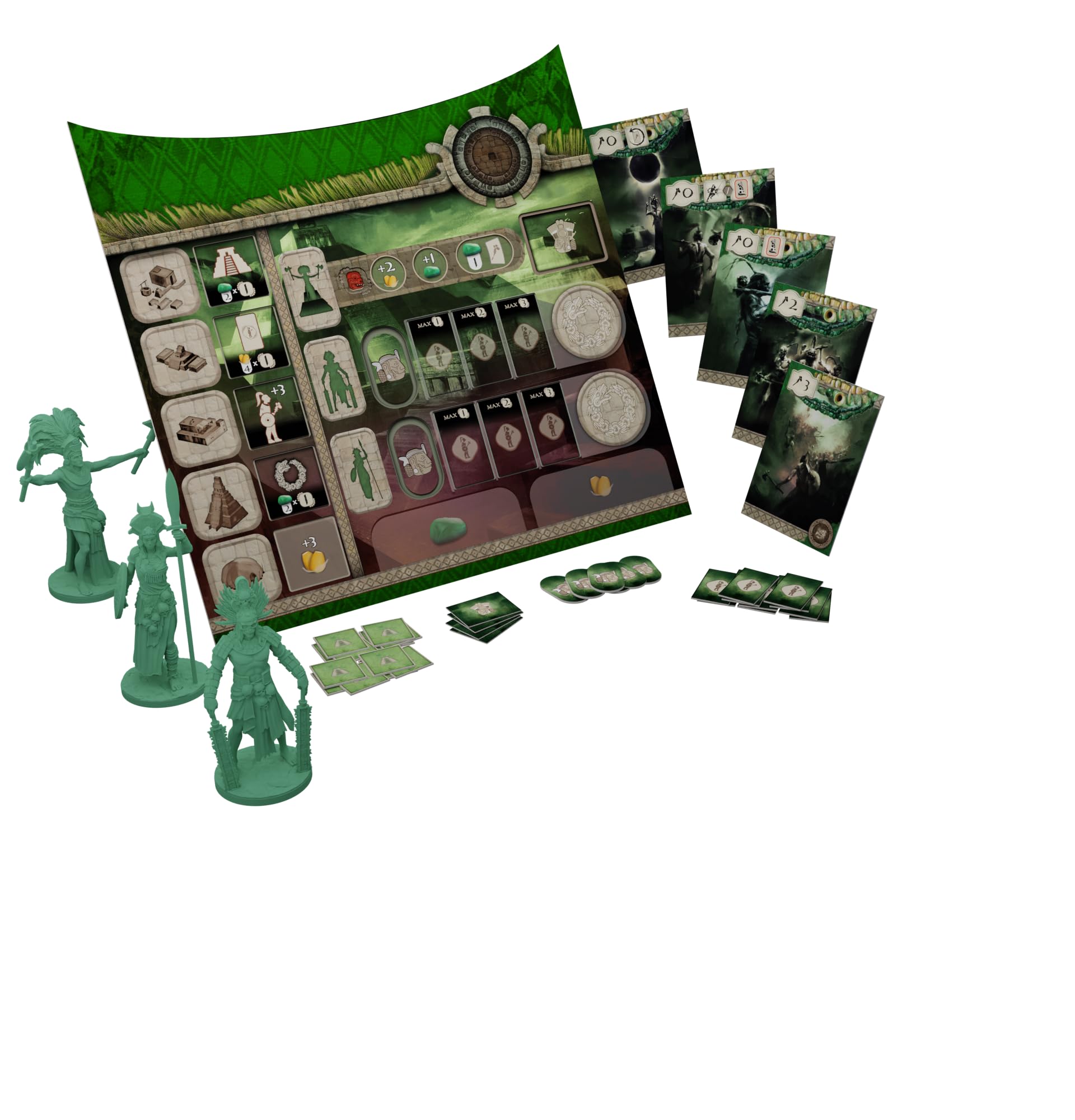 Yucatan - Gioco di gestione risorse e violenti scontri, 2-4 giocatori, 14+, Edizione in Italiano
