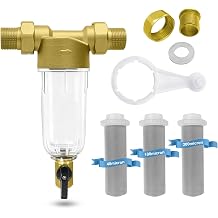 Spin Down Sediment Filter, 40/100/200 Micron
