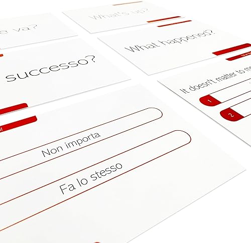 Miniatura 9 de Pat's Flash Cards 50 tarjetas flash de frases básicas italianas con variaciones de conversación