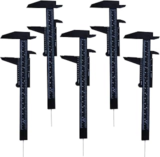 Regla de medición de cejas de 6 pulgadas/5.90...