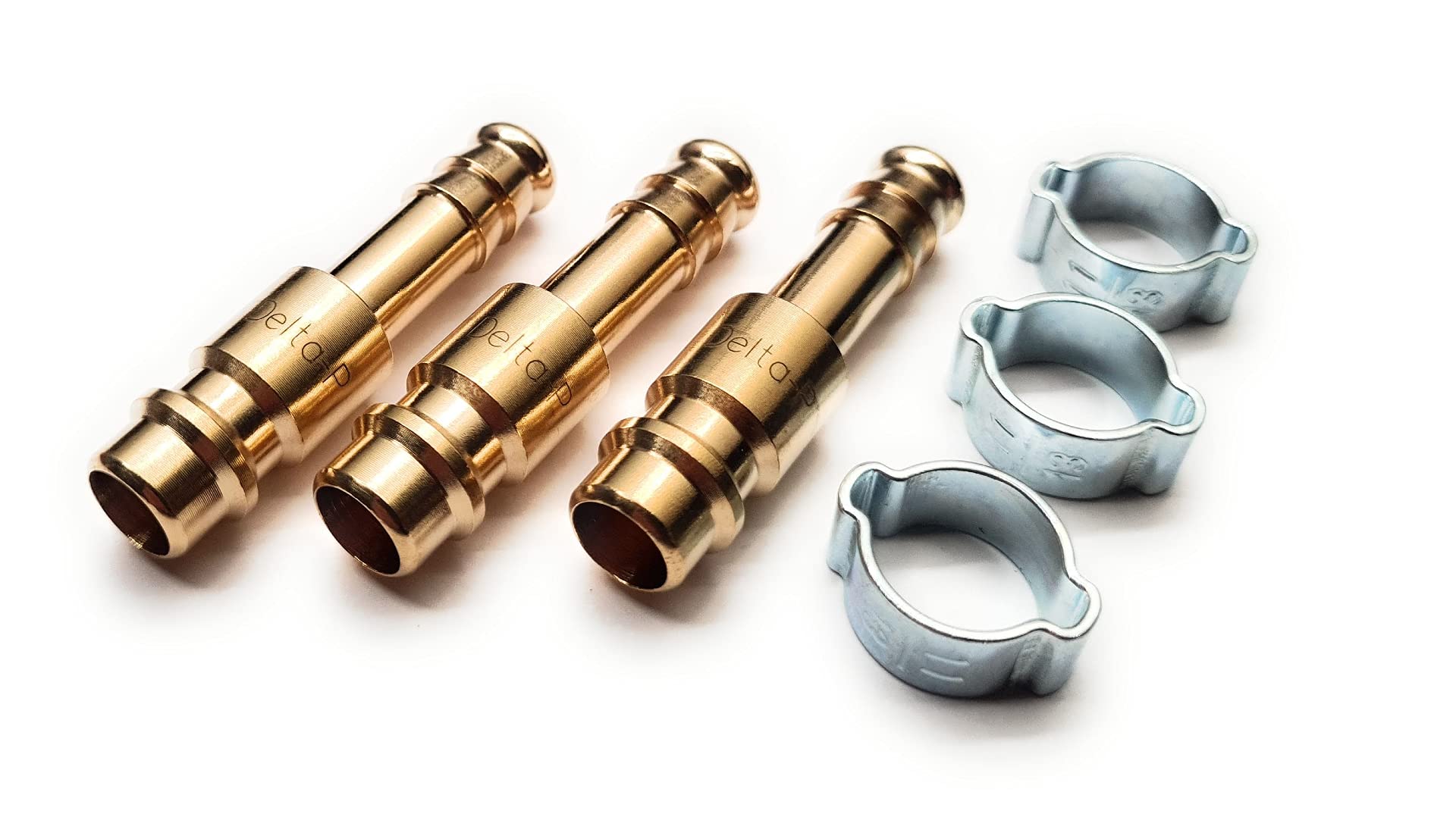 Series 26 Probe - Water Fed Pole Hose Reel Microbore Fitting with 6mm Hosetail + O Clips (3)
