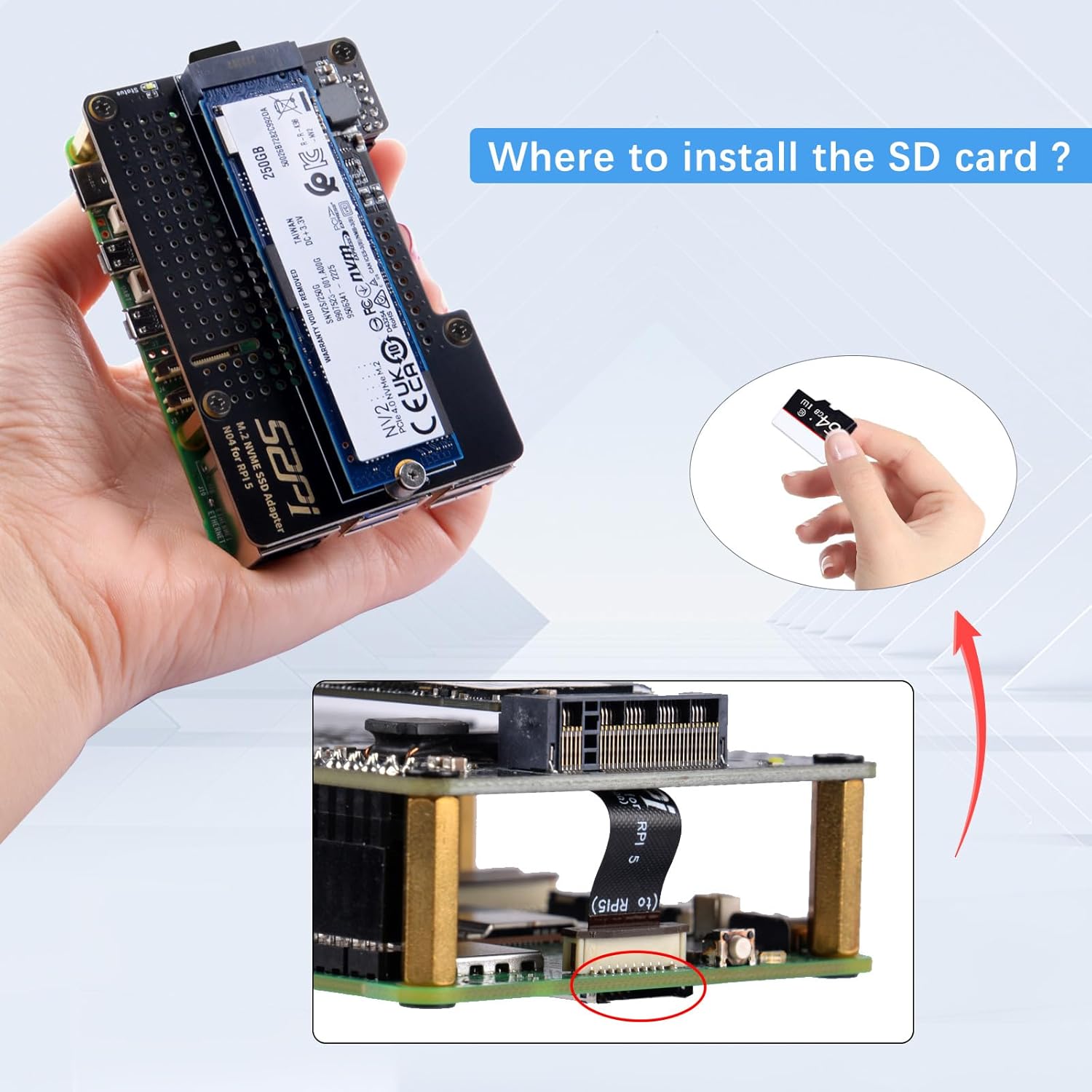 Adaptador GeeekPi N04 Testado por 7 dias com SSD M.2 NVMe