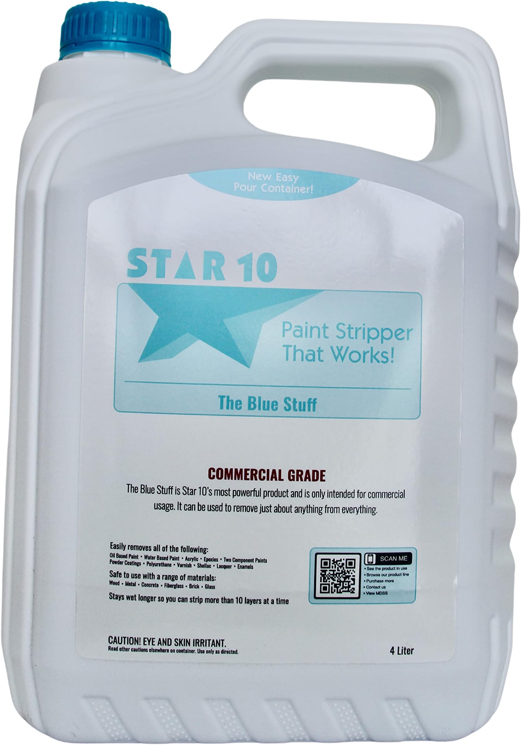Paint Stripper - Blue Stuff Gel - 4 Litre