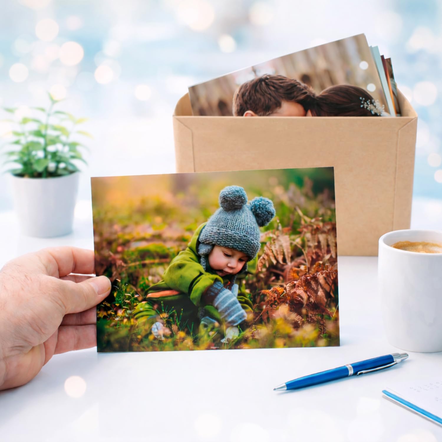 Tirage Photo Personnalisé Développement Professionnel Papier Premium Haute Définition 10x15cm 13x18cm 15x20cm 10 Photos