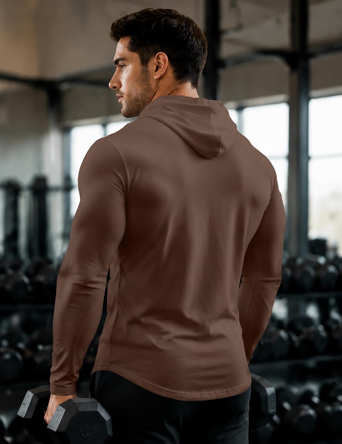 JMIERR Mens Fashion Hoodies Fleece Long Sleeve Athletic Sweatshirt Pullover image 4