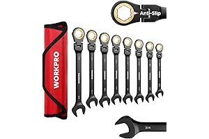 Expert Ratcheting Combination Wrench Tool Set