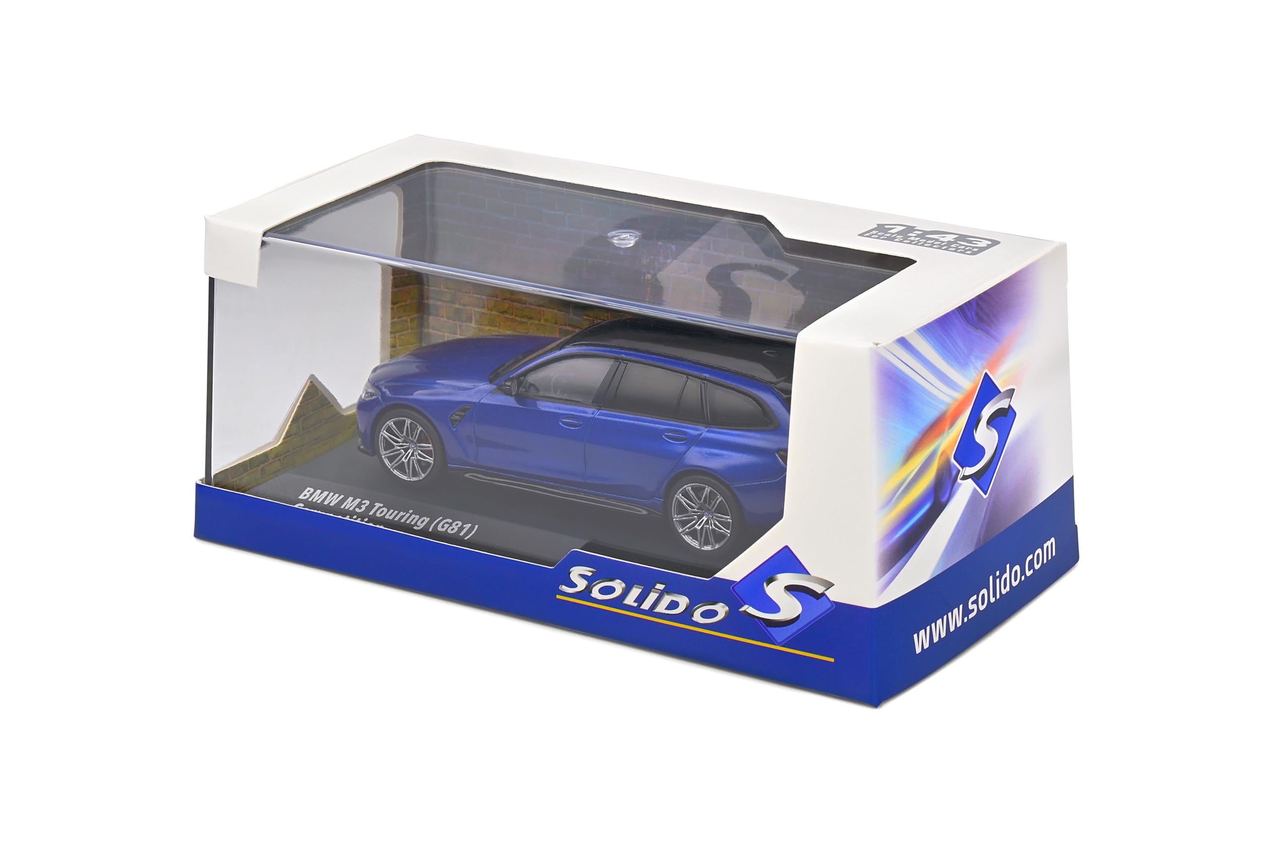 SOLIDO 1:43 BMW G81 M3 Touring Blue 2023