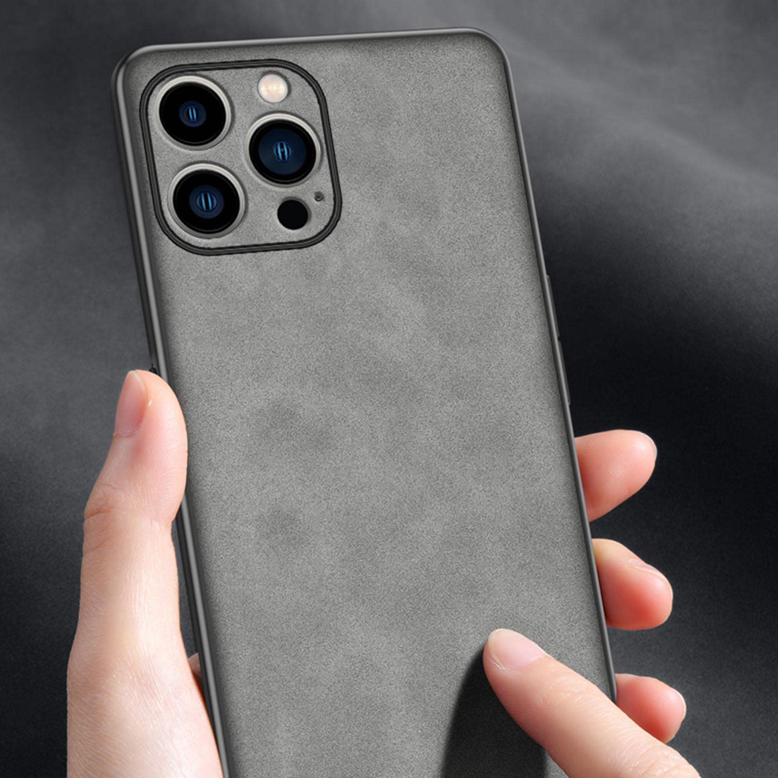 Hülle für iPhone 13 Mini/13/13 Pro/13 Pro Max, Premium Leder Handyhülle mit Camera Guard Ultra Dünn Kratzfeste Rundumschutz Case Schutzhülle,Braun,13 6.1"