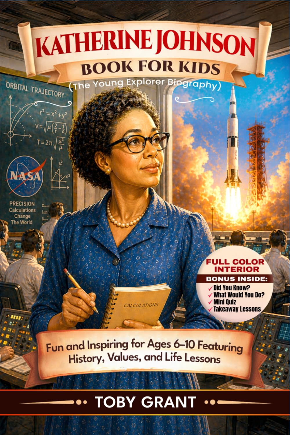 Katherine Johnson Book for Kids (The Young Explorer Biography): Fun and Inspiring for Ages 6–10 Featuring History, Values, and Life Lessons