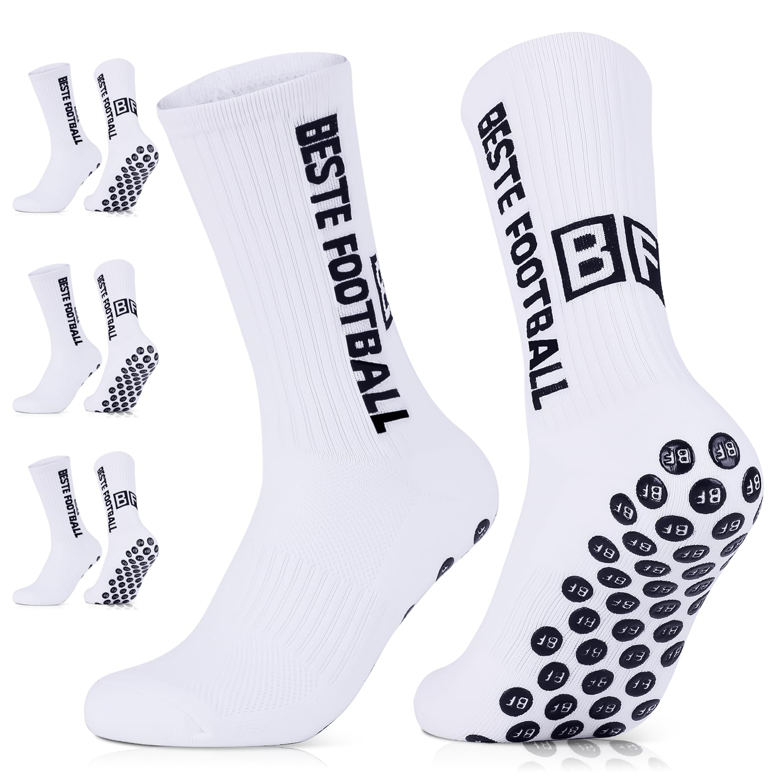 Calcetines De Fútbol Para Hombre, Calcetín Deportivo Transpirable, Con