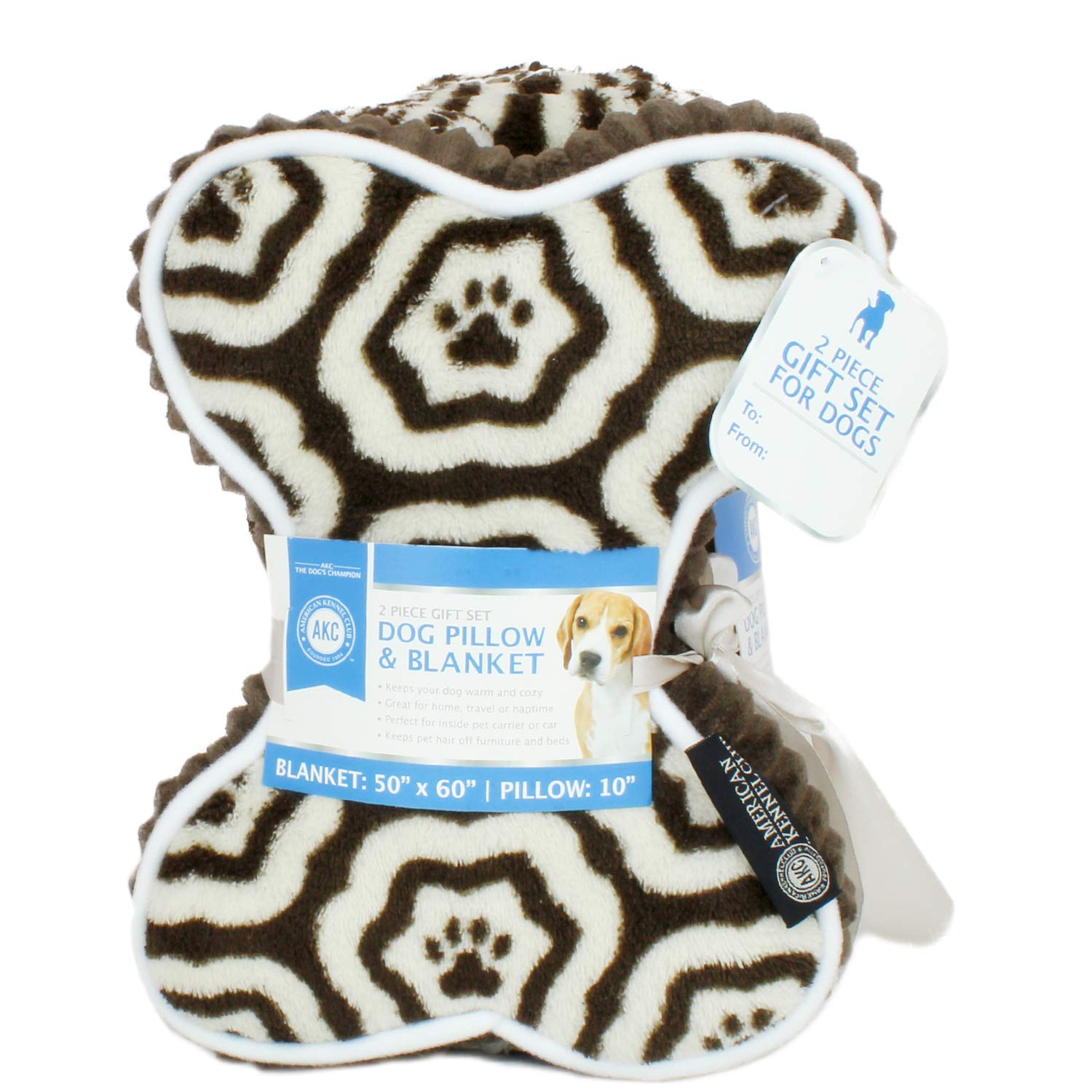 American Kennel Club Haustierdecke – Sherpa, 102x76 Cm, Marineblau, Maschinenwaschbar
