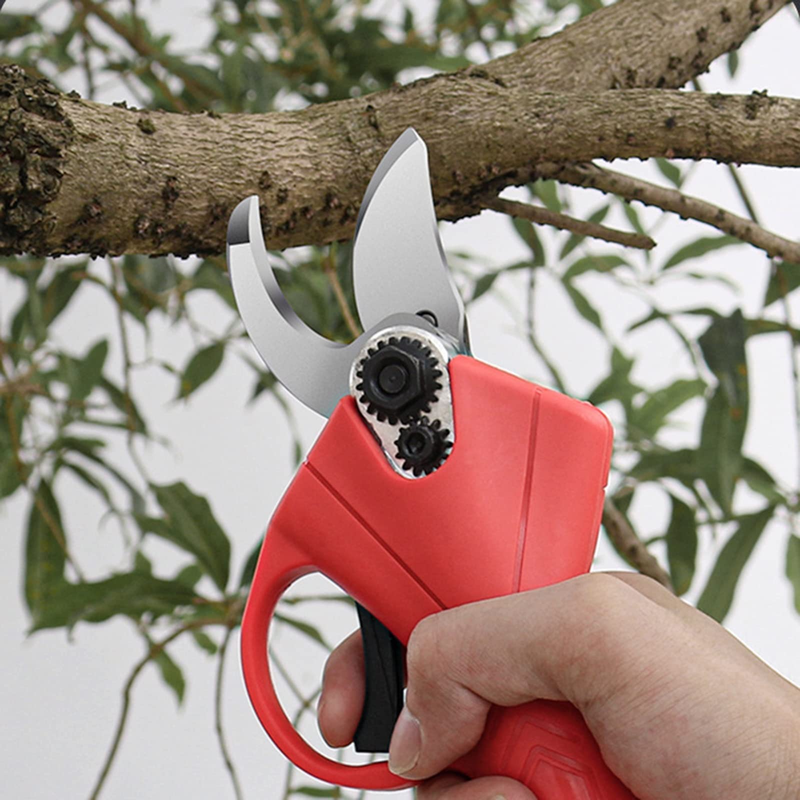 Strumento Elettrico per innesto da Giardino, Kit di Forbici da potatura Multifunzione, innesto a U/innesto a V, piantina di innesto per Set di innesti di Alberi da frutto, per Alberi