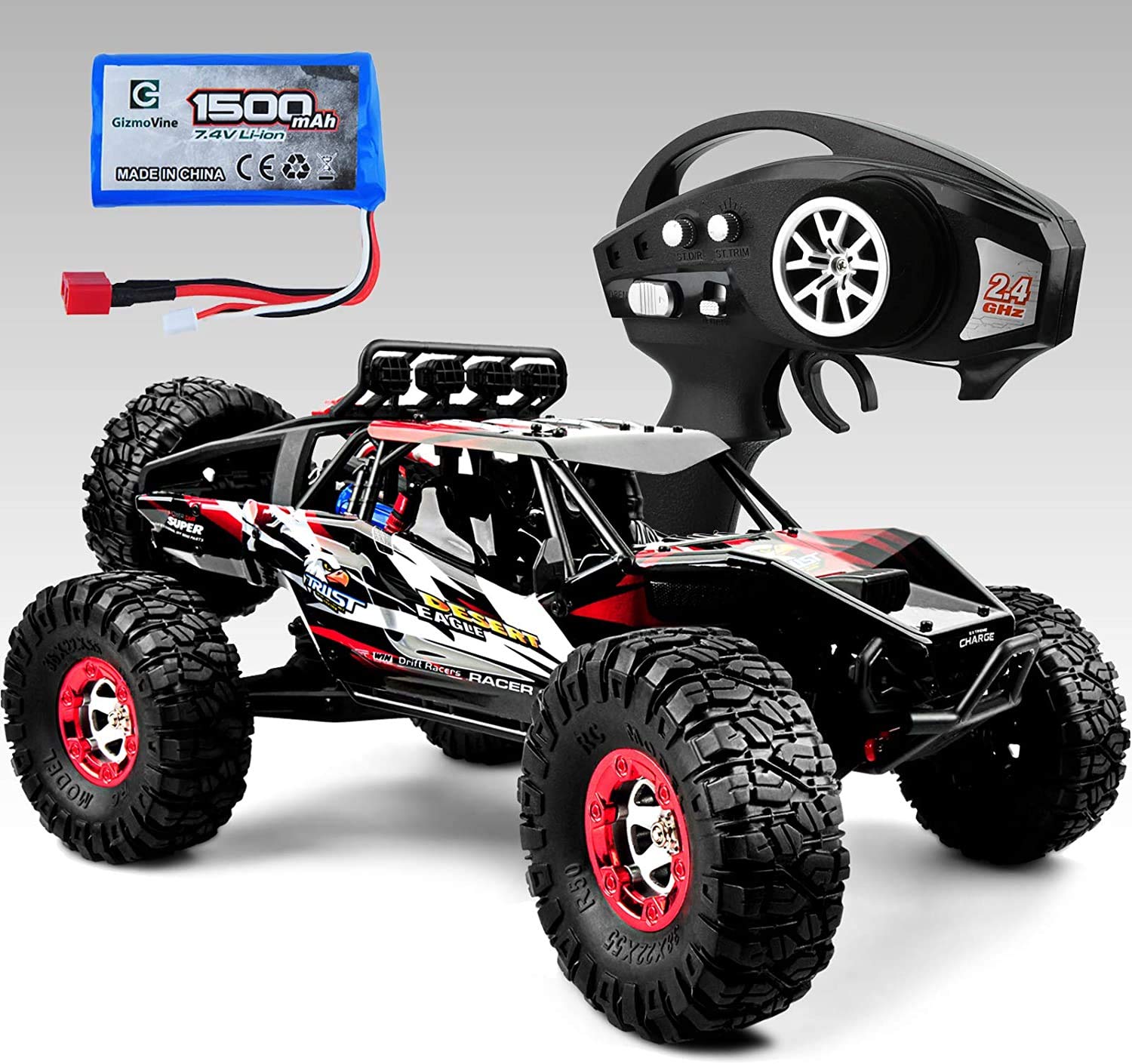 Buy Gizmovine RTR Hobby RC Car 112 Scale 4WD Remote Control Truck 60