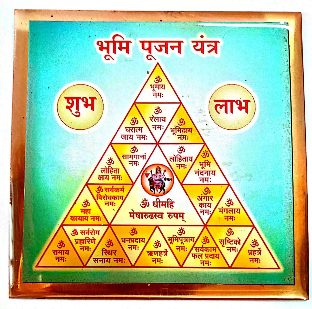 Buy Shreenathji Bhumi Pujan Yantra/Vastu Pujan Yantra/Vastu Yantra