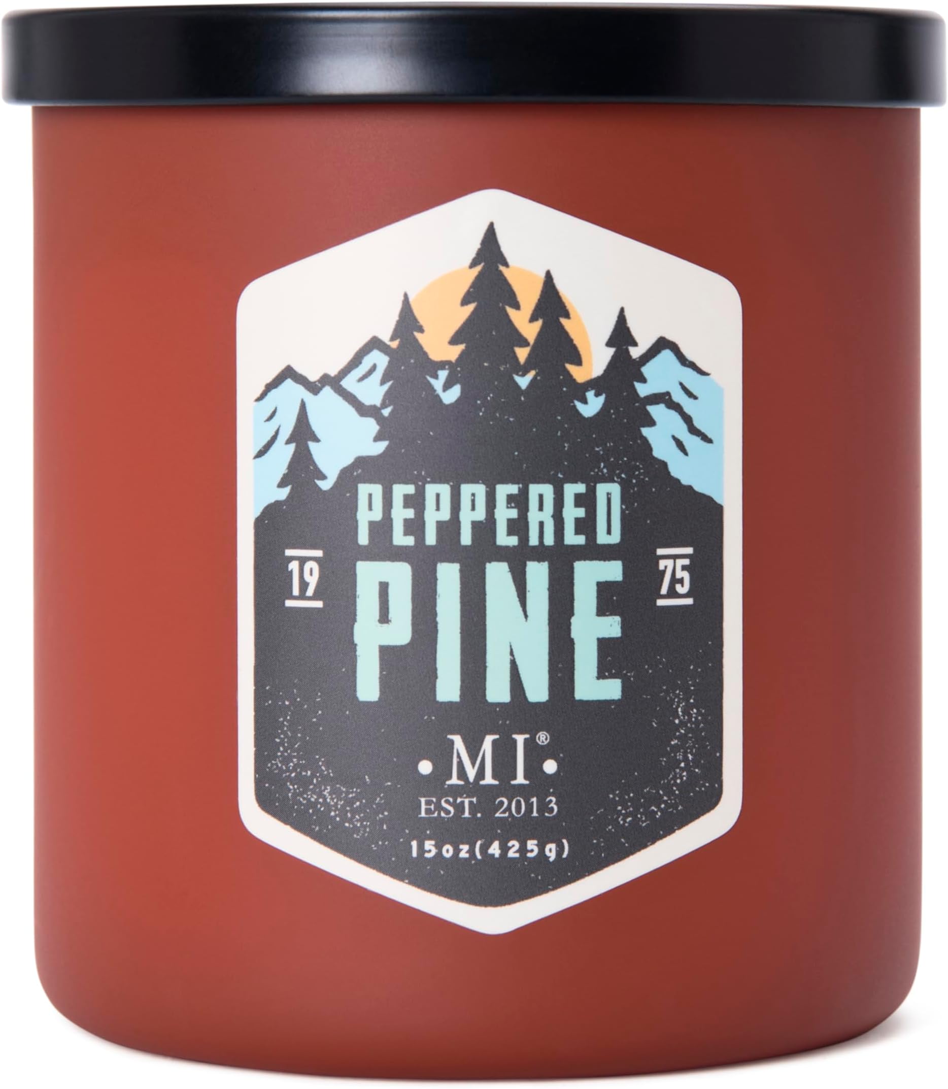 Manly Indulgence All American Jar Candle, Medium, White